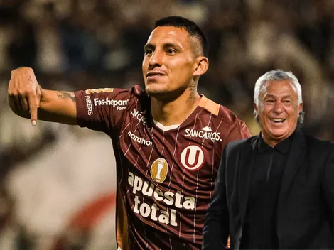 La sorpresiva reacción de Gorosito tras el gol de Valera en el Grau vs. 'U'