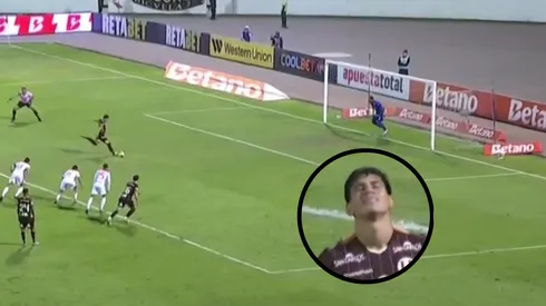 El Tunche Rivera falló su penal ante Patricio Álvarez.