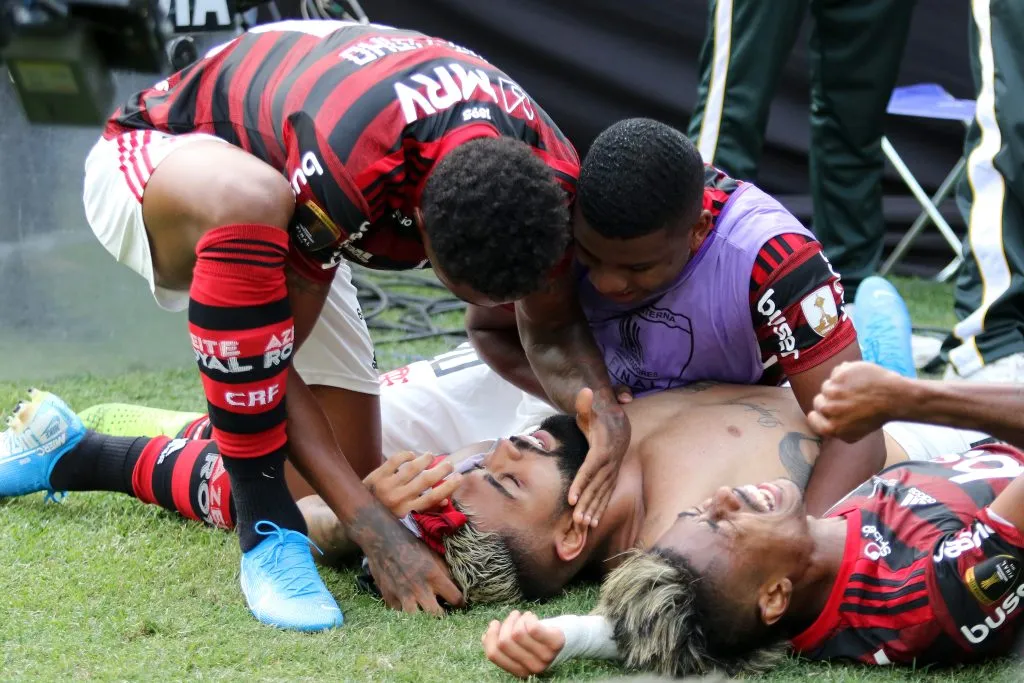 Gabriel Barbosa cuando jugaba en Flamengo. (Photo by Raul Sifuentes/Getty Images)
