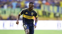 Luis Advíncula, en su último torneo con Boca, el Mundial de Clubes.