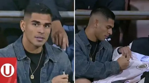 Luis Ramos estuvo presente en el Universitario vs. Atlético Grau.