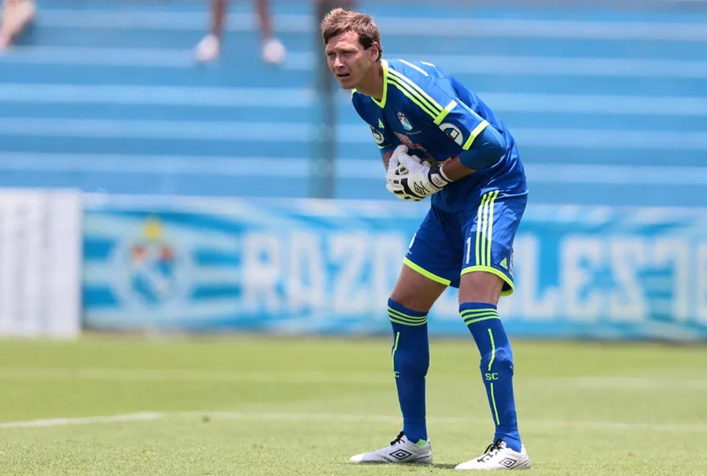 Diego Penny durante su etapa en Sporting Cristal (ANDINA).