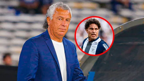 Néstor Gorosito y Paolo Guerrero en Alianza Lima.