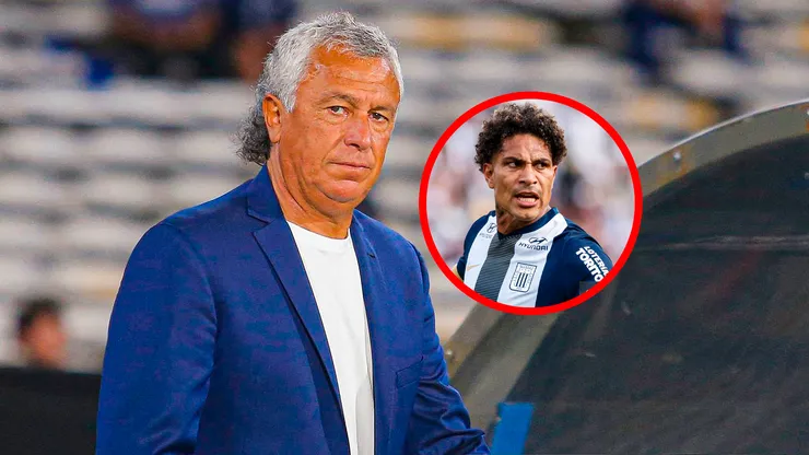 Néstor Gorosito y Paolo Guerrero en Alianza Lima.