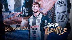 Gaspar Gentile, nuevo jugador de Alianza Lima.