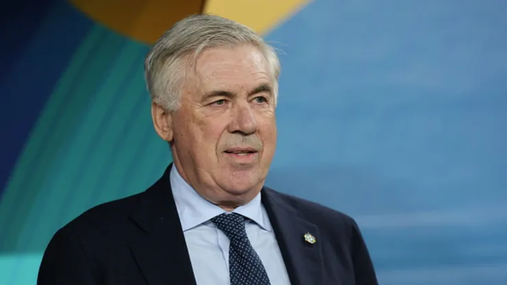 Carlo Ancelotti, entrenador de la Selección de Brasil.