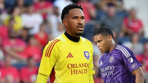 Pedro Gallese y Luis Muriel de Orlando City.