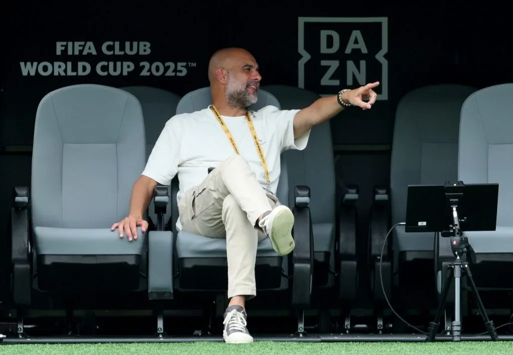 Pep Guardiola en el Mundial de Clubes (Foto: Getty).