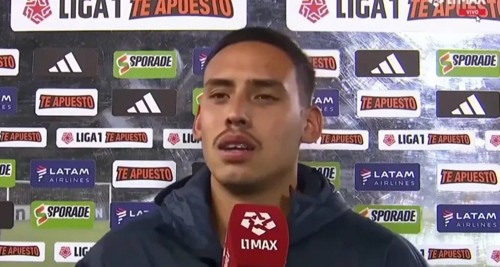 Erick Noriega (Foto: Captura L1 Max).