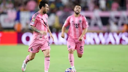 Messi, la carta de gol de Inter Miami.