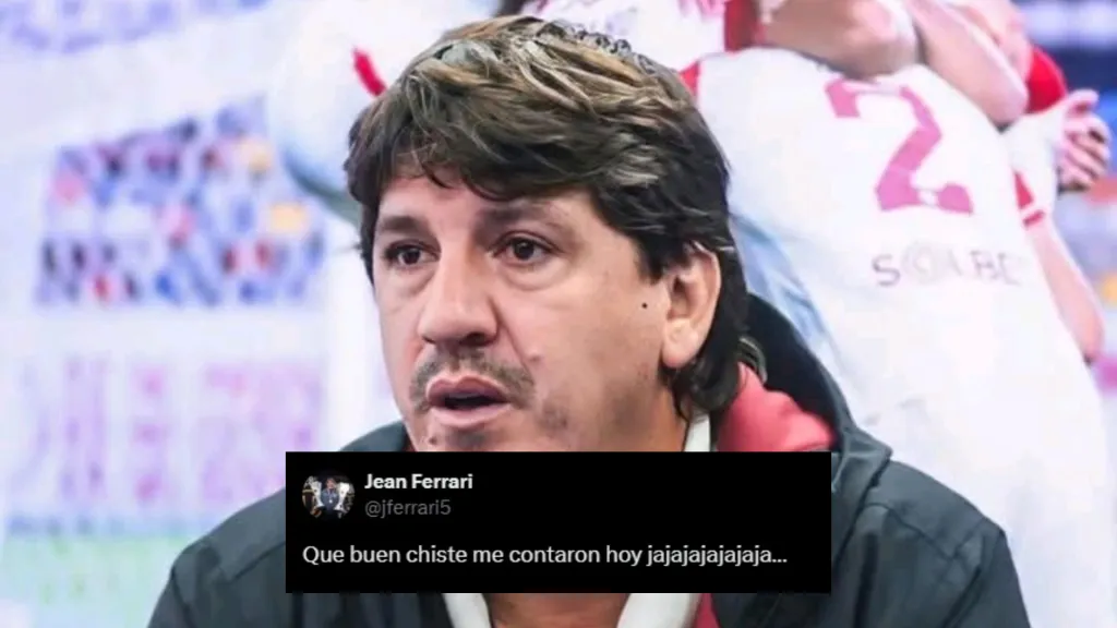 Jean Ferrari en su cuenta de Twitter. (Foto: X).