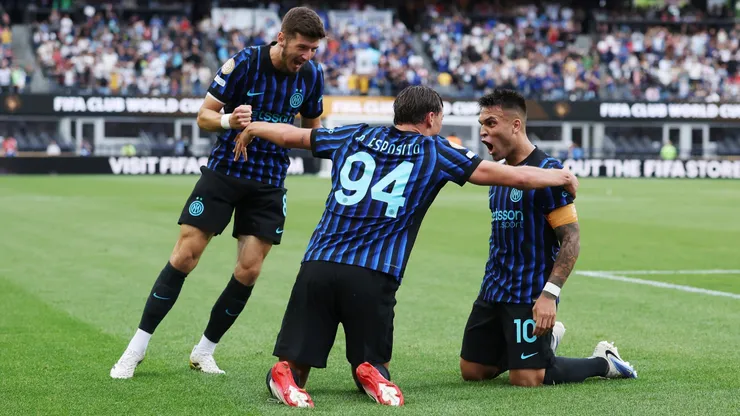 Esposito marcó el primer gol de Inter de Milán en la tercera fecha frente a River Plate.