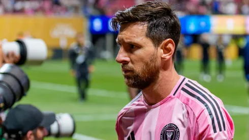 Lionel Messi con camiseta del Inter Miami.