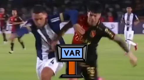 VAR definió el posible penal a Kenji Cabrera en el Melgar vs. Alianza Lima.