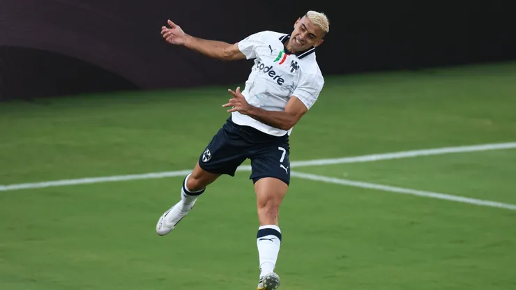 Germán Berterame, delantero de Monterrey.
