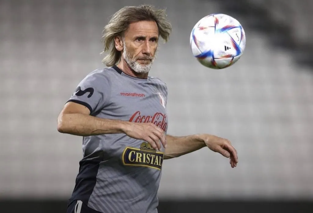 Ricardo Gareca en la Selección Peruana. (Foto: FPF).