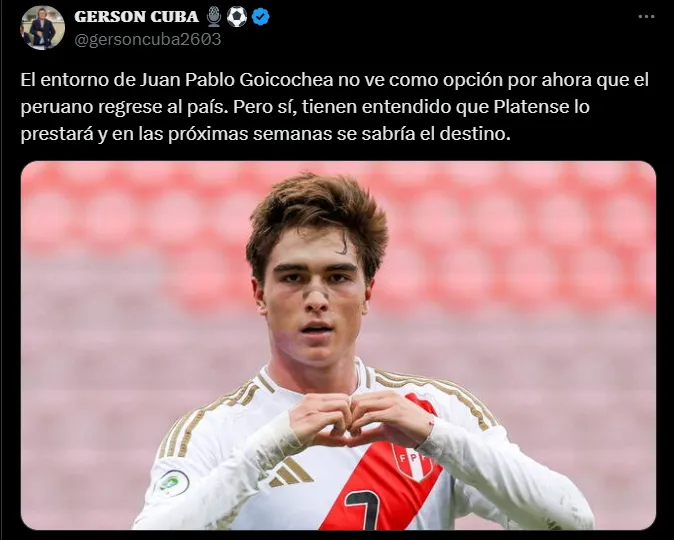 Fuente: @gersoncuba2603