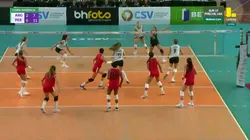 Perú 0-3 Argentina por la Copa América de Vóley 2025.