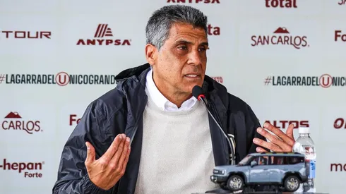 Álvaro Barco busca postergar un partido de Universitario.