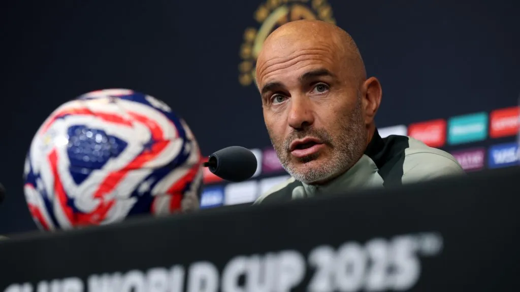 Enzo Maresca, en una conferencia de prensa del Mundial de Clubes (Getty Images).