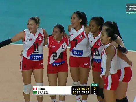¡Triunfazo épico! Perú venció 3-1 a Brasil por la fecha 2 de la Copa América de Vóley 2025