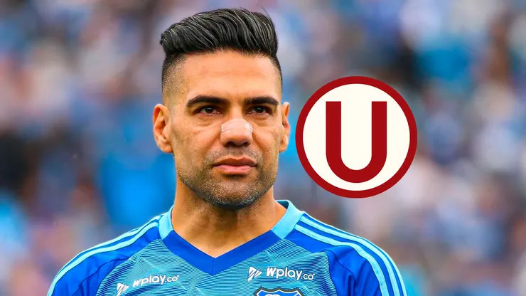 Falcao y Universitario.