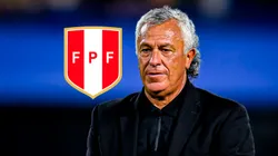 Néstor Gorosito en la Selección Peruana.