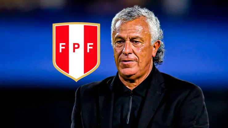 Néstor Gorosito en la Selección Peruana.