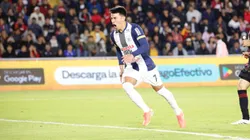Fernando Gaibor marcó el único gol de Alianza Lima en el triunfo ante Melgar.
