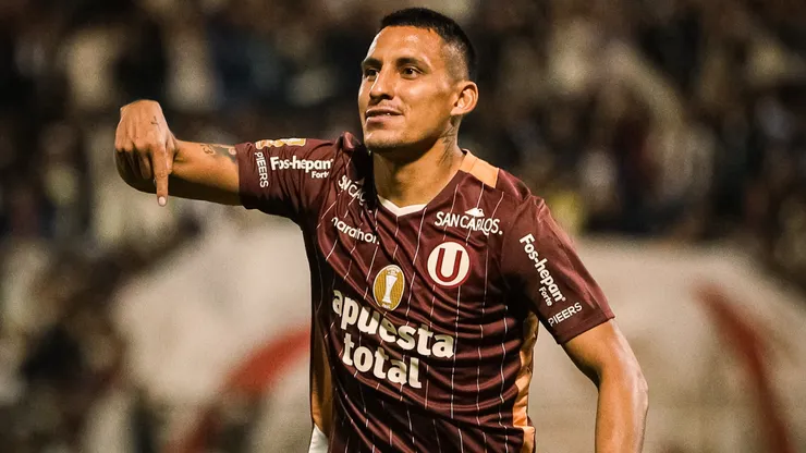 Álex Valera anotó tres goles en sus últimos dos partidos con Universitario en el Torneo Apertura 2025.