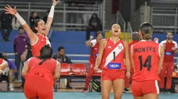 El festejo peruano en la Copa América.