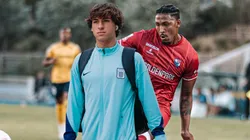 Bassco Soyer junto a Jesús Castillo.