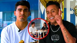 Alfonso Barco y Christian Cueva.