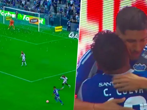 VIDEO: magia de Christian Cueva con un centro para el 1-0 de Cevallos Jr. en Emelec vs. Vinotinto FC