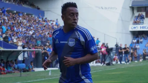 Christian Cueva se ganó un nuevo apodo en Emelec.