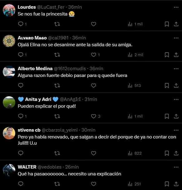 Hinchas de Alianza Lima sorprendidos (Foto: Alianza Lima Vóley).