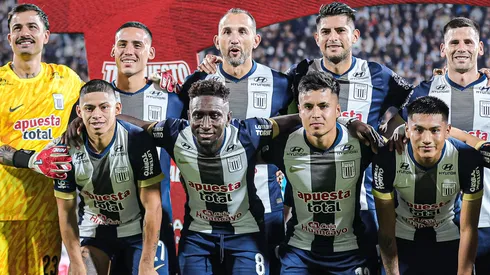 El plantel de Alianza Lima.