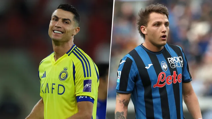 Cristiano Ronaldo, figura de Al Nassr, y Mateo Retegui, nuevo delantero de Al Qadisiya.