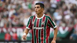 Kevin Serna con camiseta de Fluminense.