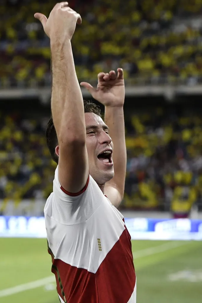 Santiago Ormeño en la Selección Peruana. (Photo by Gabriel Aponte/Getty Images)