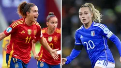 Italia vs. España por el Grupo B de la Eurocopa Femenina 2025.
