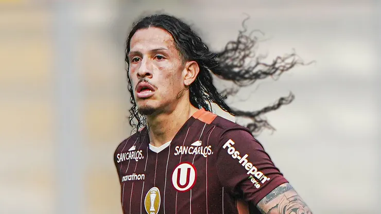 Williams Riveros jugando en Universitario.