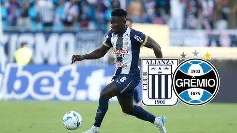 Eryc Castillo con camiseta de Alianza Lima.