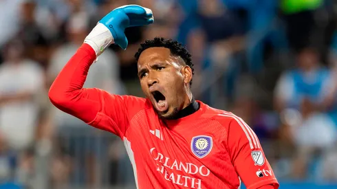 Pedro Gallese tapando en Orlando City.