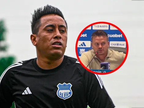 DT de Emelec explicó la razón por la que cambió a Cueva