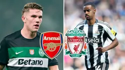 Viktor Gyökeres y Alexander Isak.