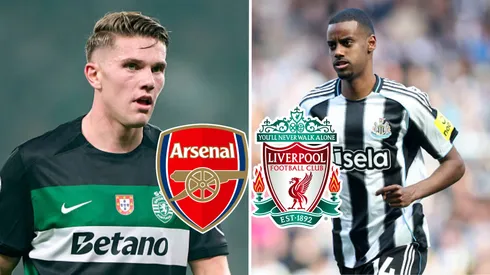 Viktor Gyökeres y Alexander Isak.