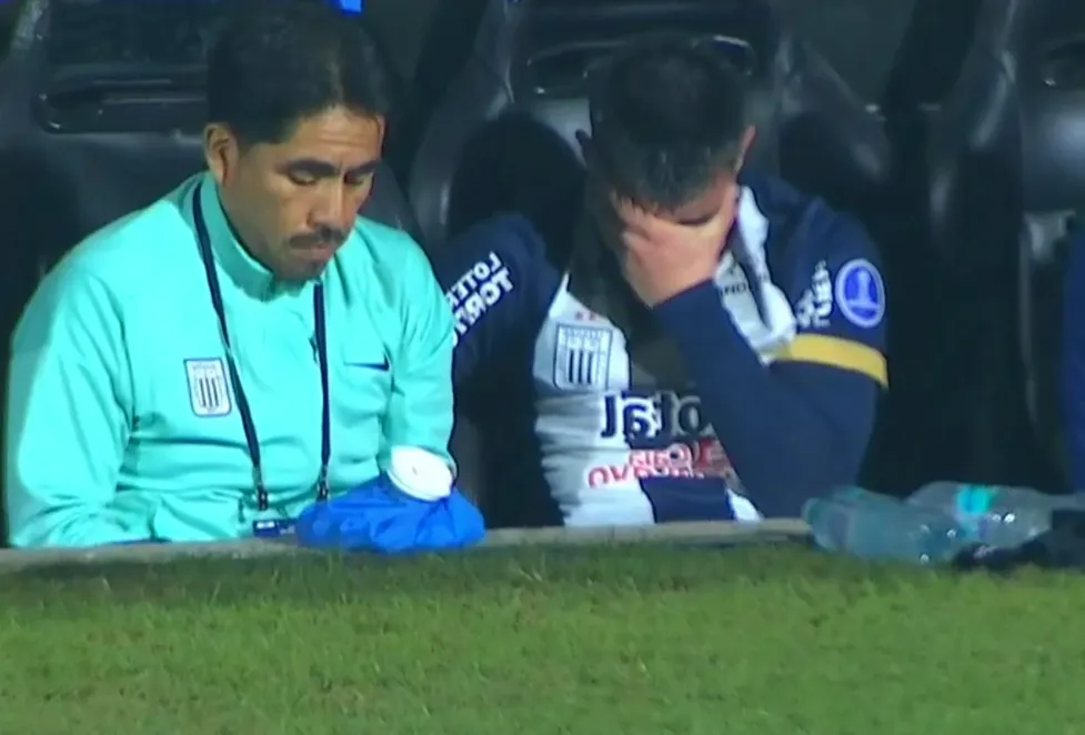 Alan Cantero llorando (Foto: Captura).