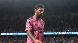 Messi, cabizbajo, tras la derrota de Inter Miami ante FC Cincinnati.