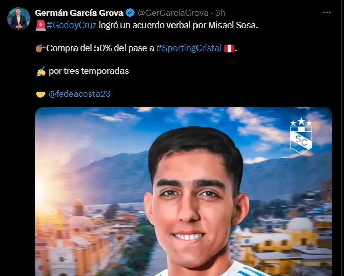 Fuente: @GerGarciaGrova